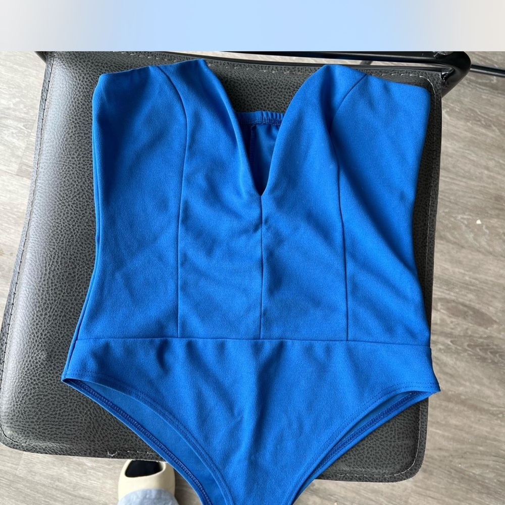 Vibrant Blue Bodysuit